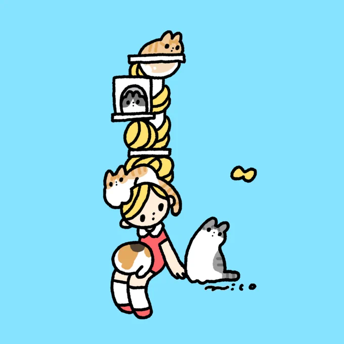 ねこいろいろ #猫の日