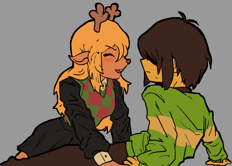 LutherJArt's tweet image. waow
#kriselle #DELTARUNE