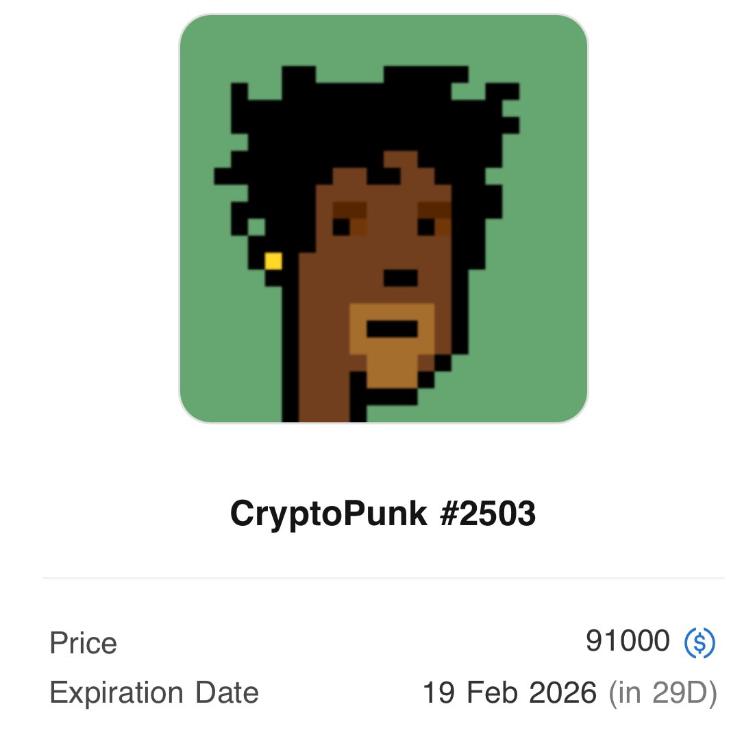 cryptopunks⁩ ⁦@gondixyz⁩ cheapest punk is listed on GONDI !!!