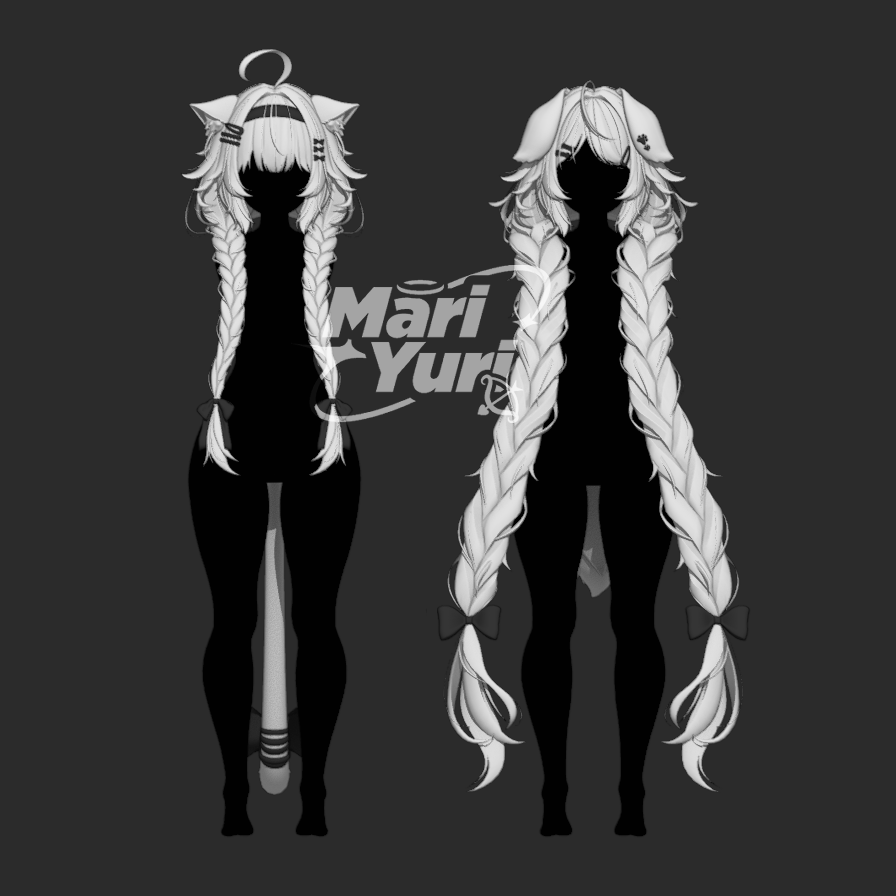 #MARIYURI #VRCHAT 🐱🐶