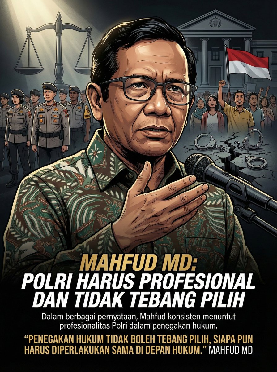 Porli harus profesional dan tidak boleh tebang pilih, semua harus di perlakuan dengan sama