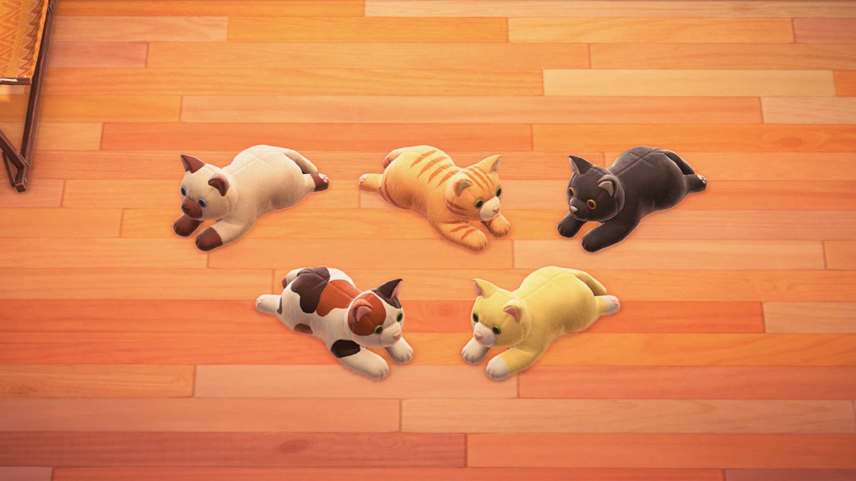 GabrielHorizons's tweet image. No thoughts just the cat plushies