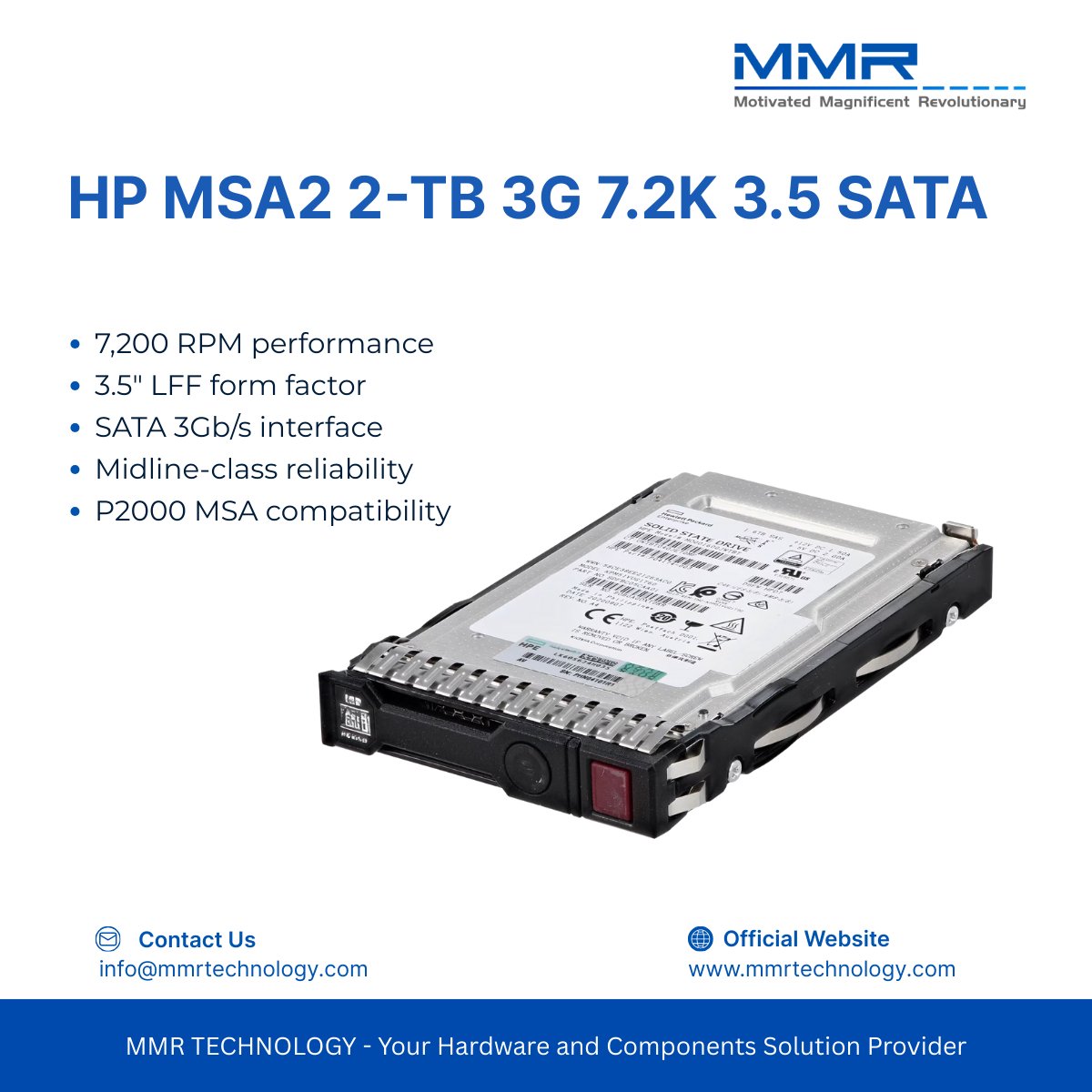 MMRTechnology's tweet photo. HPE P2000 2TB SATA Hard Drive for Cost-Effective Storage Arrays 💾

👉 Link In Comments👈

📧 info@mmrtechnology.com
🌐 https://t.co/2vVyISAfzb

#MMR #HPE #P2000 #MSA #MidlineStorage #SATA #StorageArray #CostEffective https://t.co/Yp1Zh7m8sM