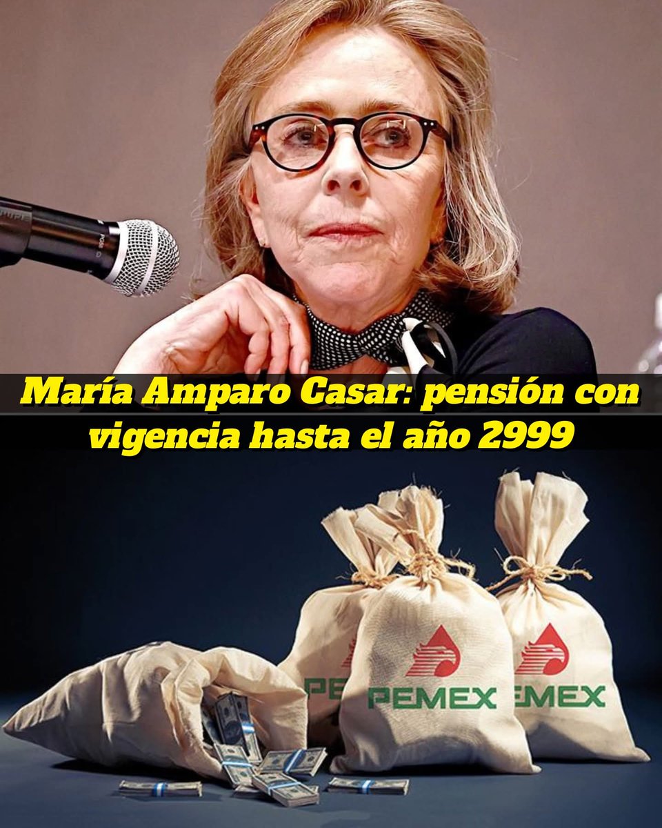 Con la agresión a Venezuela, lo de fin de año, los vende patrias y el hijo de perra que anda llorando para no pagar impuestos, ya nos distrajimos un poco de esta RATA <a href="/amparocasar/">Ma. Amparo Casar</a>. ¿Ya le quitaron la pensión indebida? 🤔