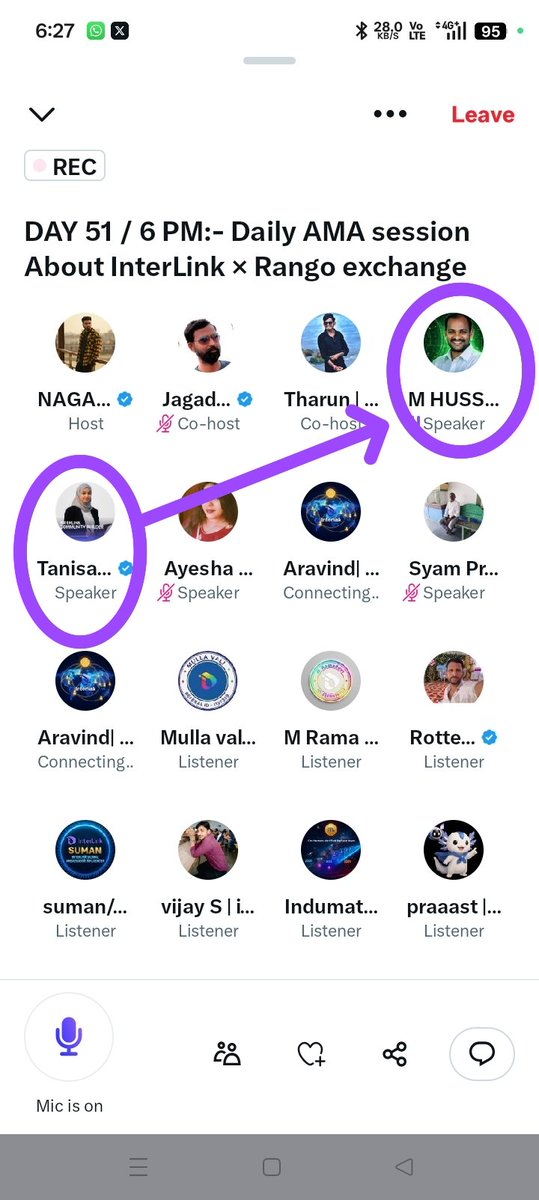 basha52150's tweet photo. Proud moment at DAY 51 โ Daily AMA Session (6 PM) ๐๏ธ
Great discussion on InterLink ร Rango Exchange with amazing hosts, co-hosts & speakers.
Honored to be part of this insightful session ๐ค๐
๐งโโ๏ธ M HUSSAIN BASHA | INTERLINK AMBASSADOR ๐ | ID โ 697151
#InterLink #RangoExchange #AMA #Web3 #Blockchain #ITLX #Community ๐ฅโจ