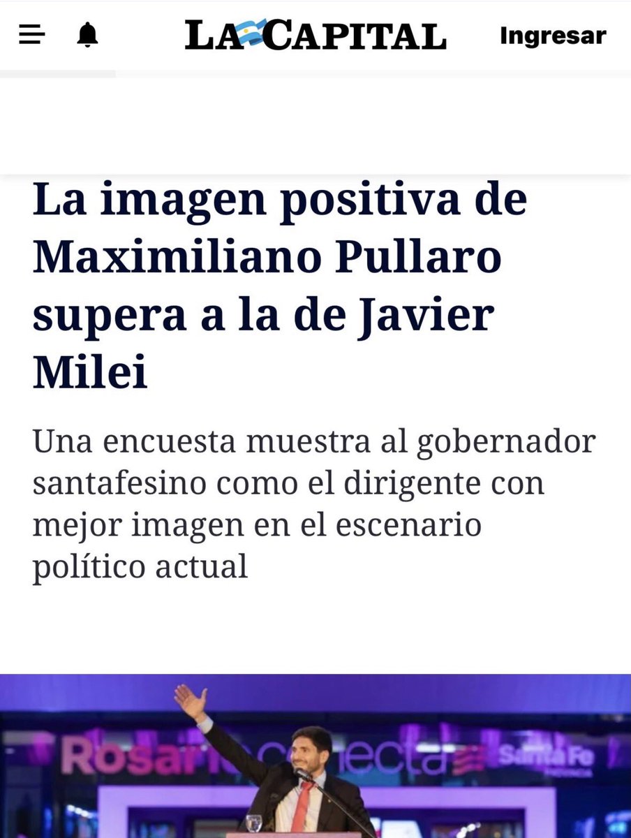 BaraldiSantiago's tweet image. Las columnas de La Capital pertenecen a Maximiliano Pullaro...