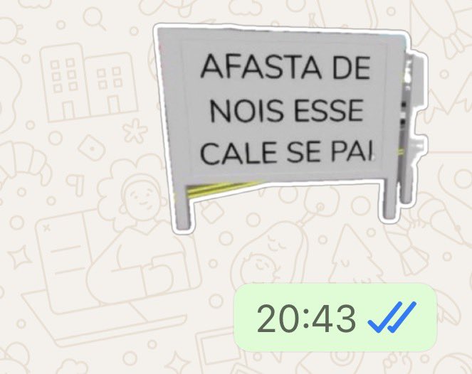 eujesmota's tweet photo. Não sei, mas me rendeu a minha atual figurinha preferida, utilizada em inúmeros contextos aleatórios… https://t.co/Doj1hmV0GH