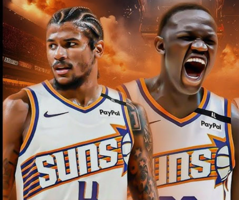 NetsProphet's tweet image. Who says no? 👀 🔥 

Suns: Michael Porter Jr.

Nets:
Jalen Green
Khaman Maluach
Phoenix 2032 1st RD pick 

#SunsUp #NetsWorld