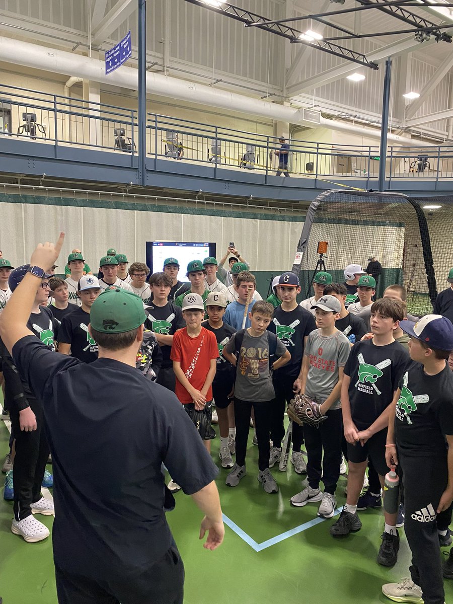 MHSwildcatbsb's tweet photo. Huge thank you to everyone who came out to our Mayfield Baseball Youth Clinic today. Awesome energy, great work, and even better effort from start to finish. Proud of our players for giving back and setting the standard. 

#Family #Cats https://t.co/zNH9I9ejQe