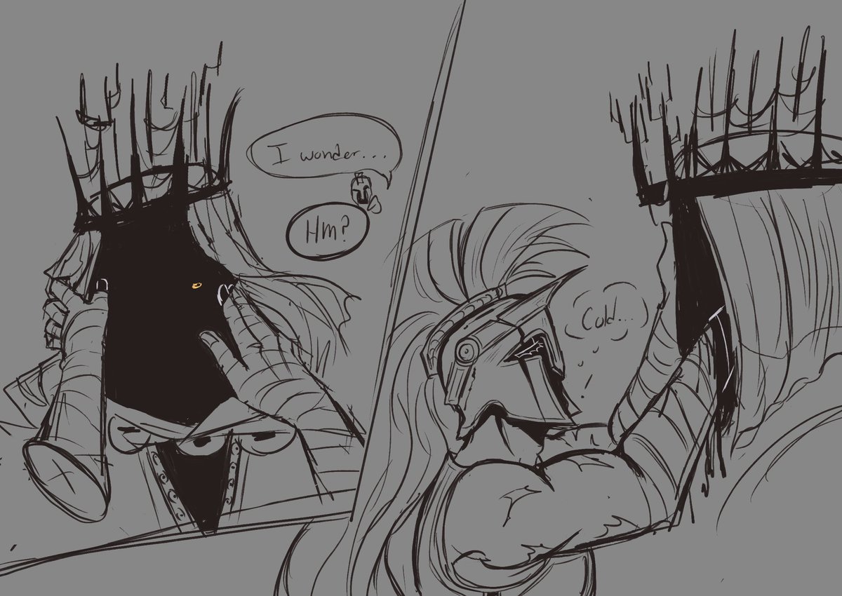 Littles0urForgs's tweet image. Gasp* a #d3rking comic in this economy??

This is a part 1 dunno if I’ll ever do a part 2 #sfawtde #thekinginyellow