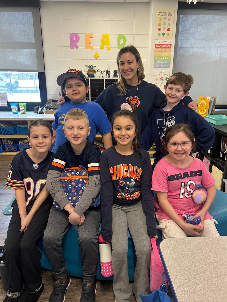 2nd Graders were ready to Bear Down this past Friday!