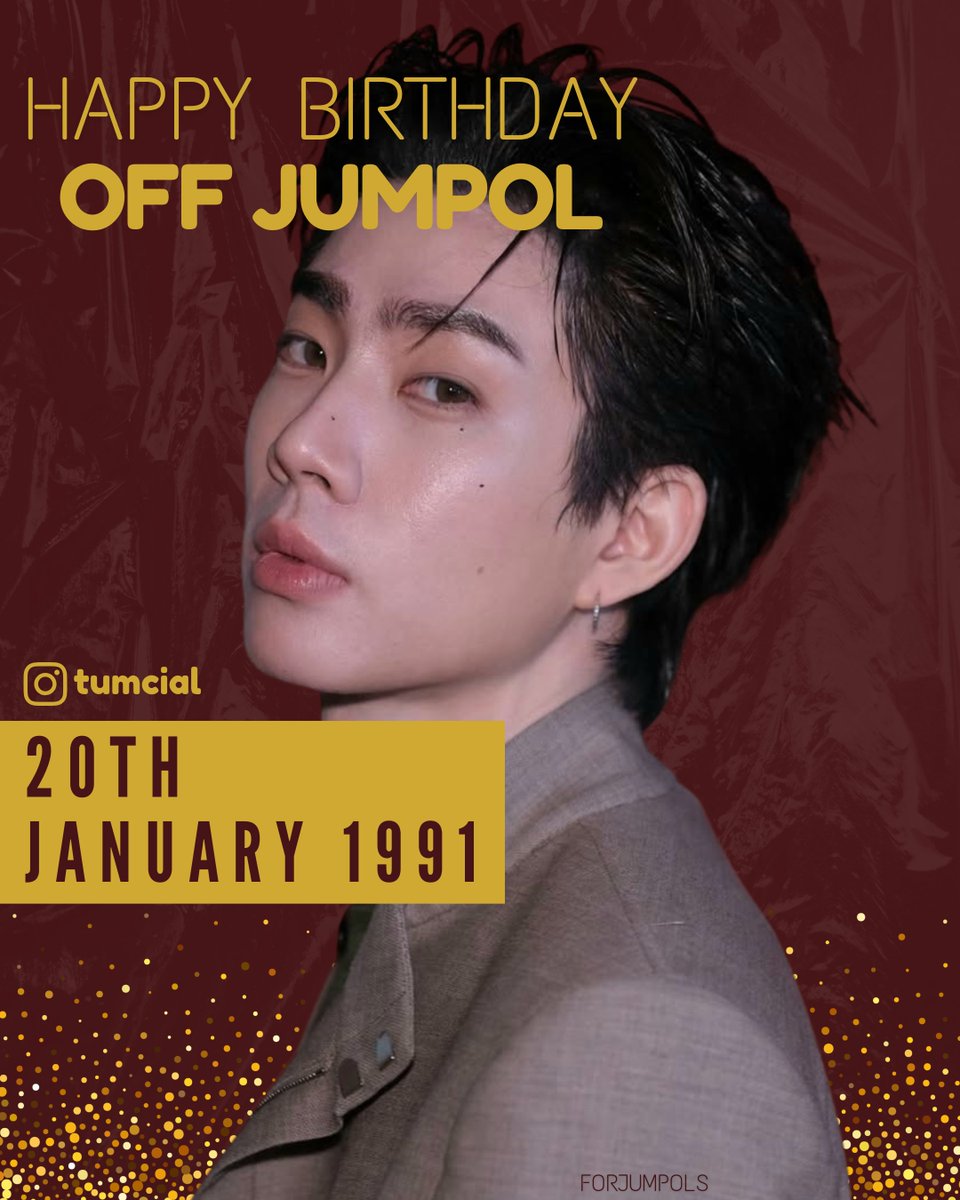 Happy Birthday to the one and only <a href="/off_tumcial/">ออฟที่แปลว่าปิดประตูแพ้</a> 🥳🎂💚

May all your wishes come true and don't forget to always live your life to the fullest🫶🏻

Stay happy, healthy, and wishing all the good things for you, our brightest star⭐

#ExtraOffdinaryDay2026
#ออฟจุมพล #OffJumpol