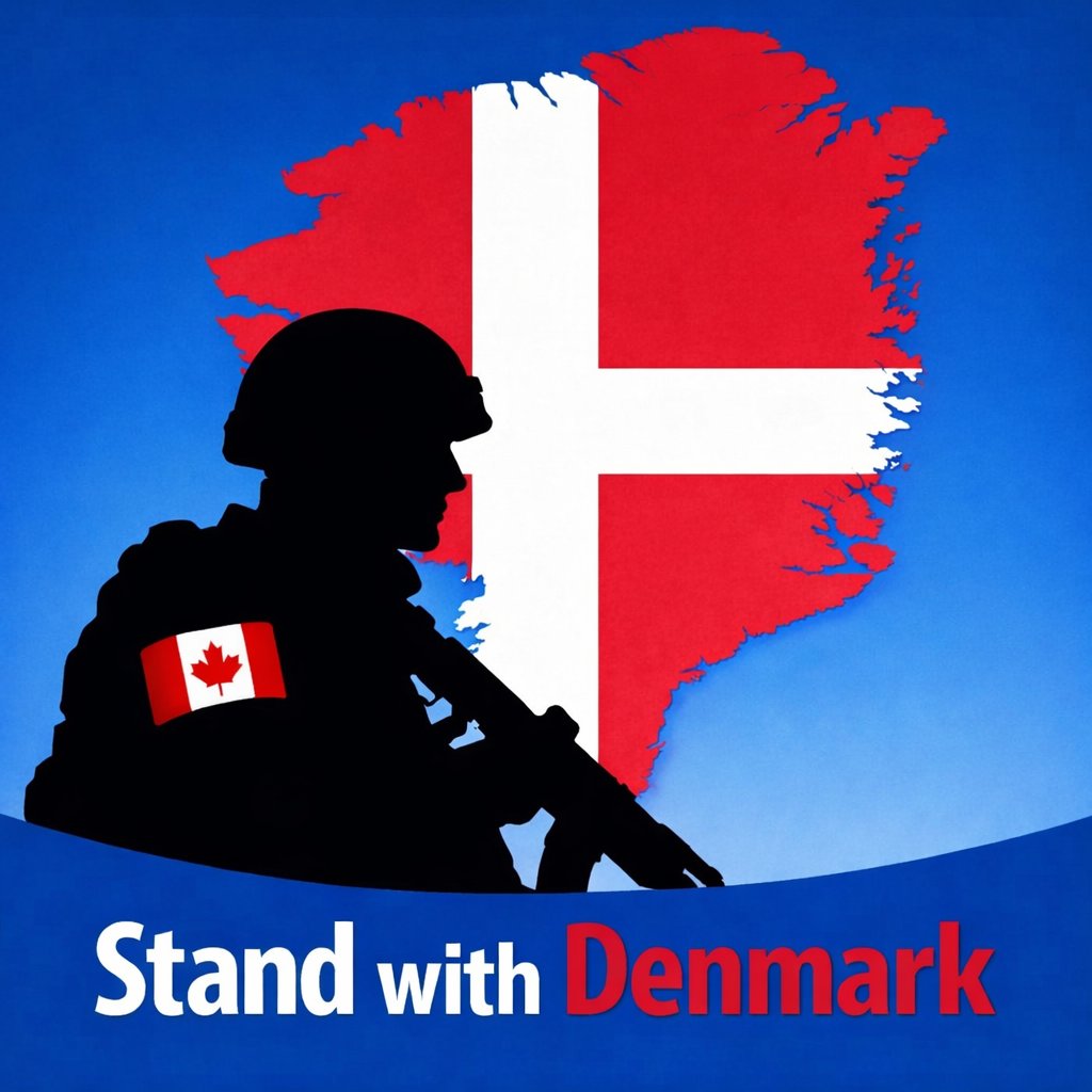 Can we get 5000 people to reply "I stand with Denmark 🇩🇰"?

Yes or No?