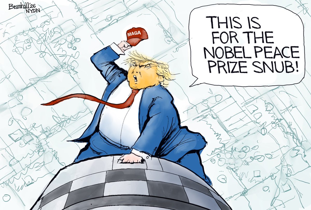 BillBramhall's tweet image. Cartoon