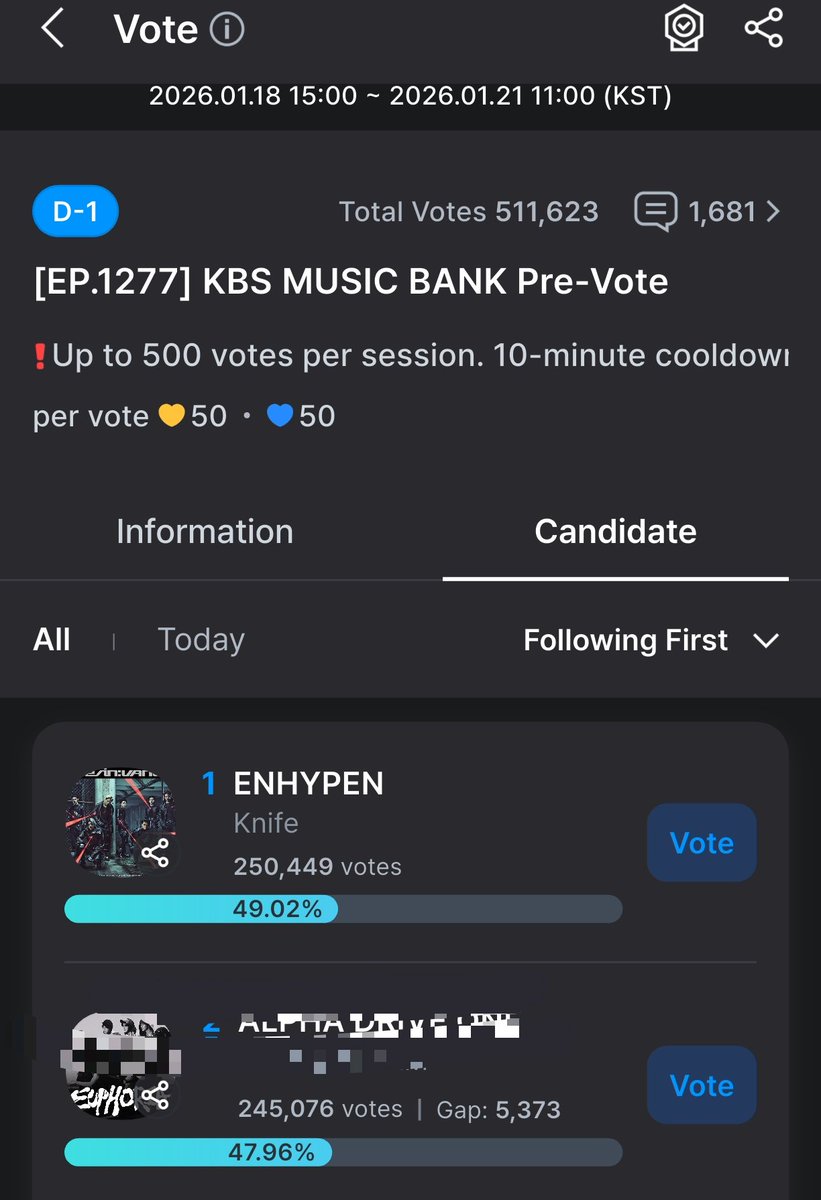 heeseungcokr's tweet image. What ENGENE need to do now for Music Show KNIFE win:
- Keep streaming on Spotify, Apple Music, YouTube music, Streaming the MV on YouTube, All k-charts ofc.. You can also, purchase on iTunes and other music platform

- Join PRE-VOTE now "Please keep collecting"
(Idol Champ🔚,…