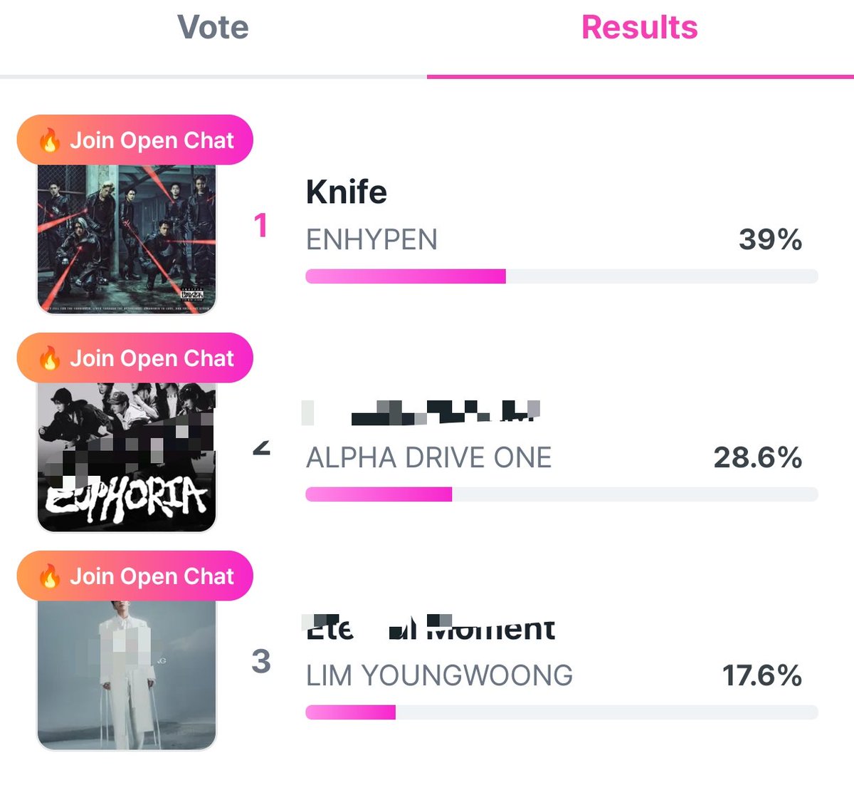 heeseungcokr's tweet image. What ENGENE need to do now for Music Show KNIFE win:
- Keep streaming on Spotify, Apple Music, YouTube music, Streaming the MV on YouTube, All k-charts ofc.. You can also, purchase on iTunes and other music platform

- Join PRE-VOTE now "Please keep collecting"
(Idol Champ🔚,…