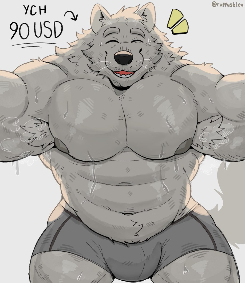 ruffusbleu's tweet image. Hello! I’m doing this YCH for 90 USD! (PayPal only)! Any species!

DM me here or at t.me/Ruffu on Telegram if you’re interested!
There is a bigger belly version also available!

Thank you :3