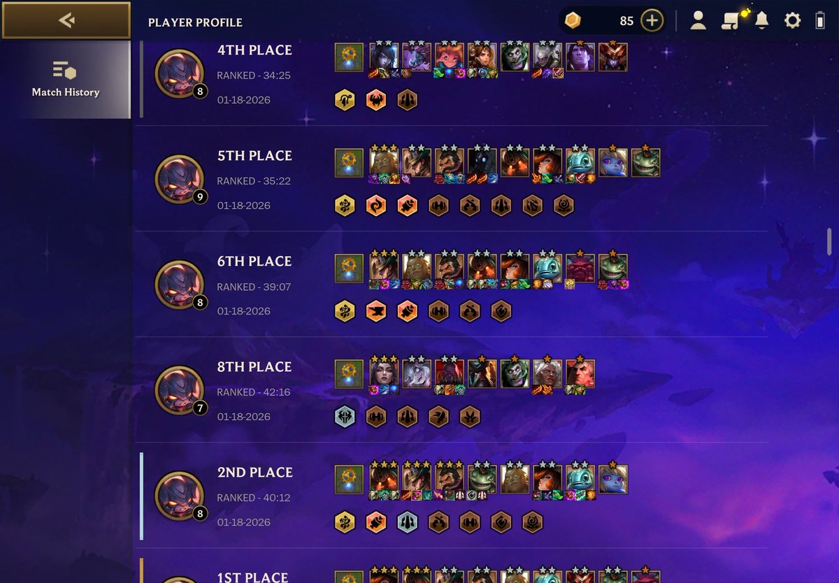 Simp_Chaos's tweet image. I love Plat.
Win 1 lose 4. 
Rinse and repeat.