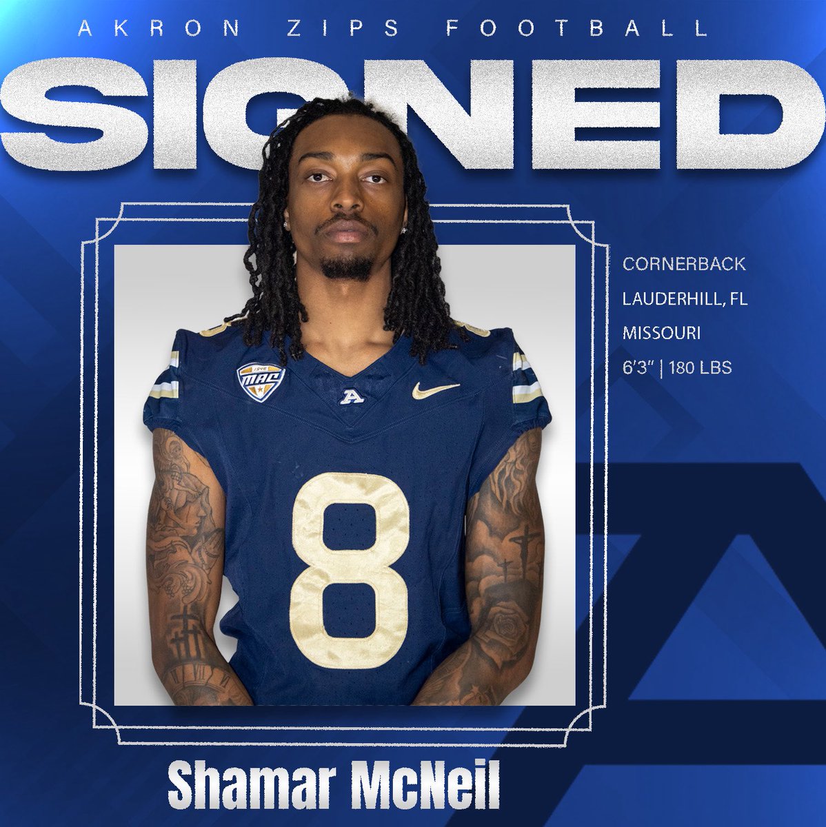 Akron Football tweet media