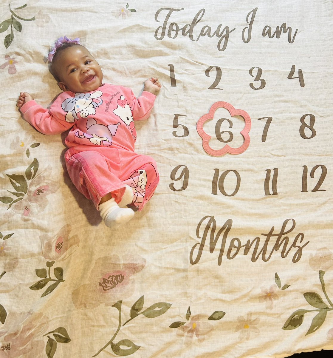 ArkansasLay's tweet image. Happy 6 Months to my Baby Doll on January 14th 🩷🎀💜