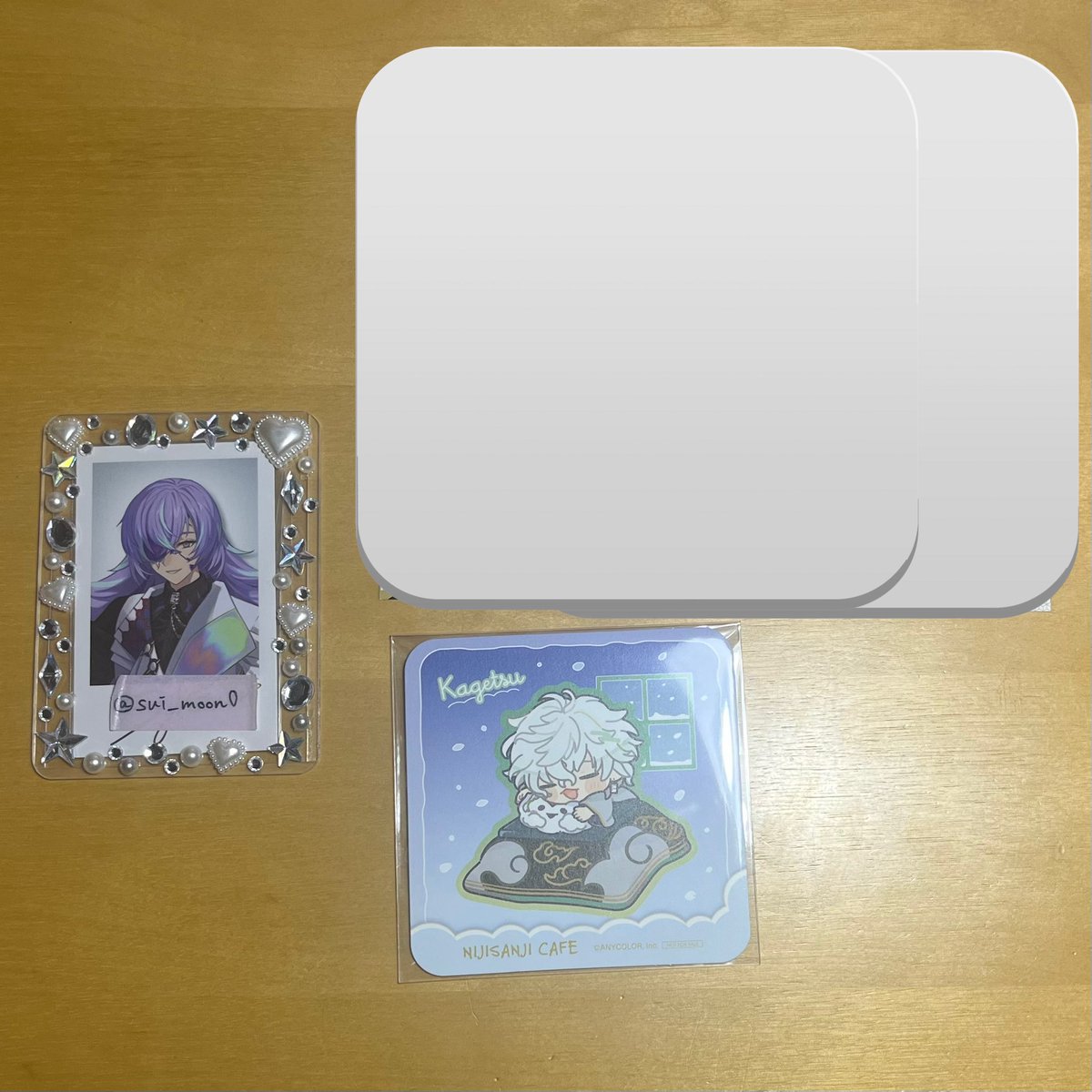 sui_moon0's tweet photo. 【交換】
Dytica スイーツパラダイス スイパラ
コースター

譲:画像
求:同種IDカードの方

郵送希望です📮
ピンポイントで難しいかとは思いますがお気軽にお声がけください。
よろしくお願いいたします🙇‍♀️ https://t.co/Y9sAryhdYX