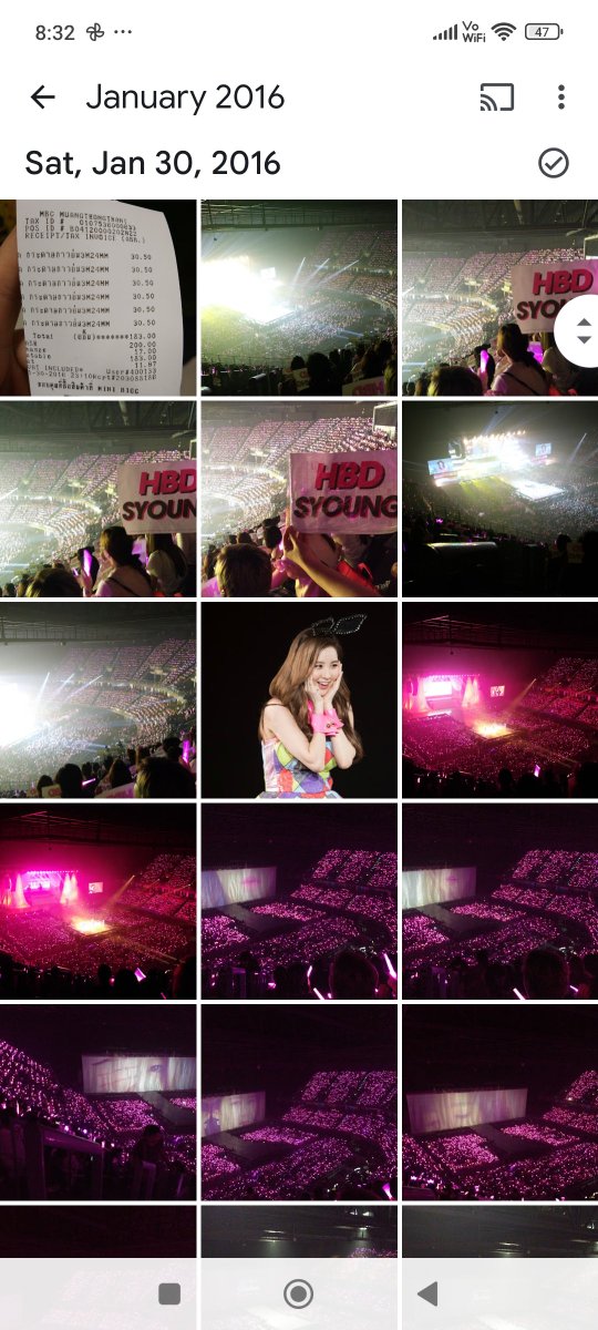 พอย้อนไปว่าปี 2016 มีอะไร คือมีคอนเสิร์ต Girls' Generation Phantasia in Bangkok 

คอนเสิร์ตแรก และคอนเสิร์ตเดียวที่มี 8 คนในประเทศไทย ผ่านมา 10 ปีแล้วไม่ได้จัดคอนวงอีกเลย

ปีหน้าช่วยกลับมาจัดได้มั้ยคะ เอาแบบ 9 คนเลยก็ได้ค่ะ