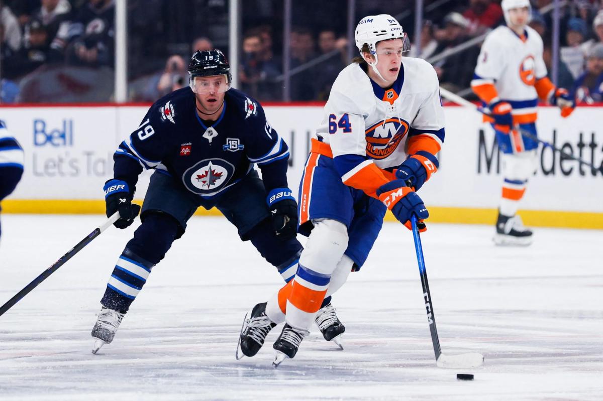 nypost's tweet image. How Cal Ritchie is working through his Islanders rookie wall trib.al/3pGbNJv
