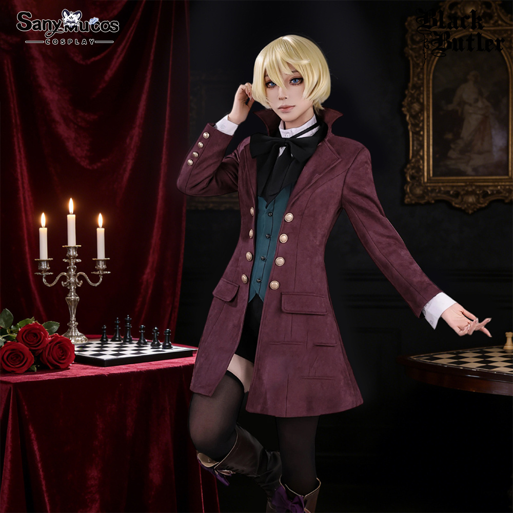SanyMuCosplay's tweet photo. Try our Alois Trancy cosplay set!✨🥰 Designed with love for the detailed coat, cute shorts, and even accessories to nail that mischievous noble vibe.
link:https://t.co/voz8OOjCaJ
#sanymucos #cosplaycostume #blackbutler #blackbutlercosplay #aloistrancycosplay #aloistrancy https://t.co/l07tvnD3IO