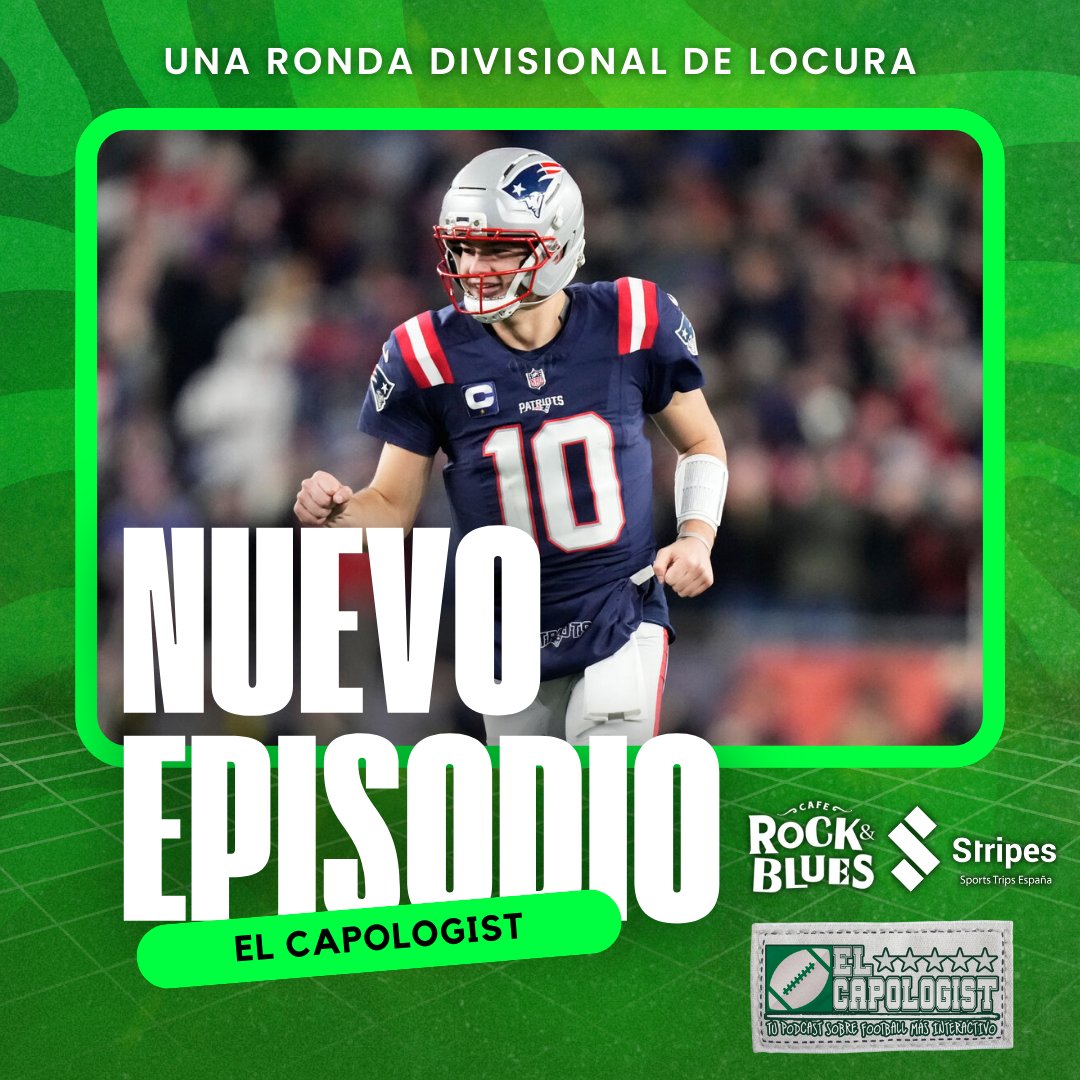 💥🎙️ ¡Nuevo programa!

𝗨𝗻𝗮 𝗿𝗼𝗻𝗱𝗮 𝗱𝗶𝘃𝗶𝘀𝗶𝗼𝗻𝗮𝗹 𝗱𝗲 𝗹𝗼𝗰𝘂𝗿𝗮
🏈 Thriller en Soldier Field
🏈 Patriots se asoman
🏈 Paliza de Seahawks
🏈 ¿Sobrevivirán los Broncos sin Nix?
🏈 Bills despiden a McDermott

🟠 ivoox.com/capologist-6x4…

🟢 open.spotify.com/episode/5nsZKY…