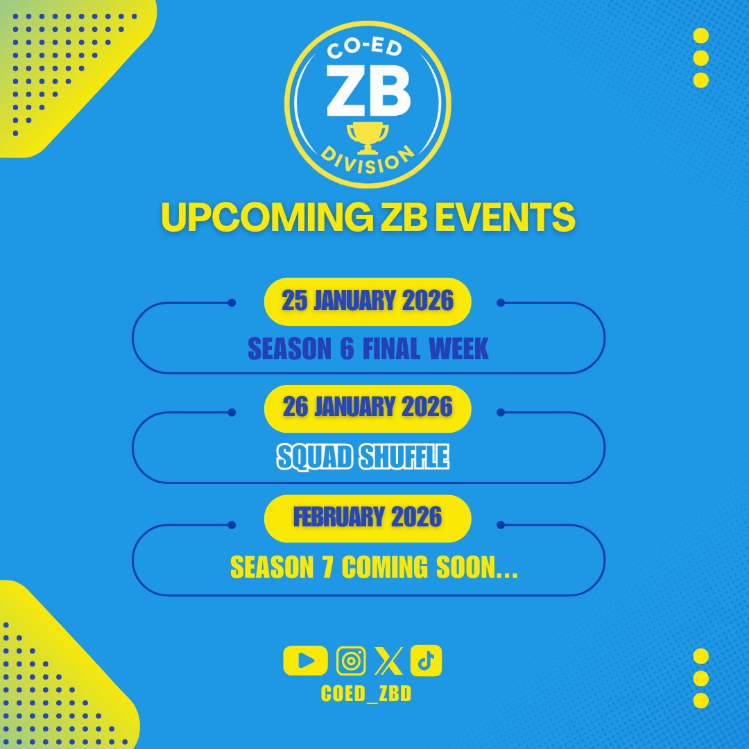 Co-Ed Zero Build Division tweet media