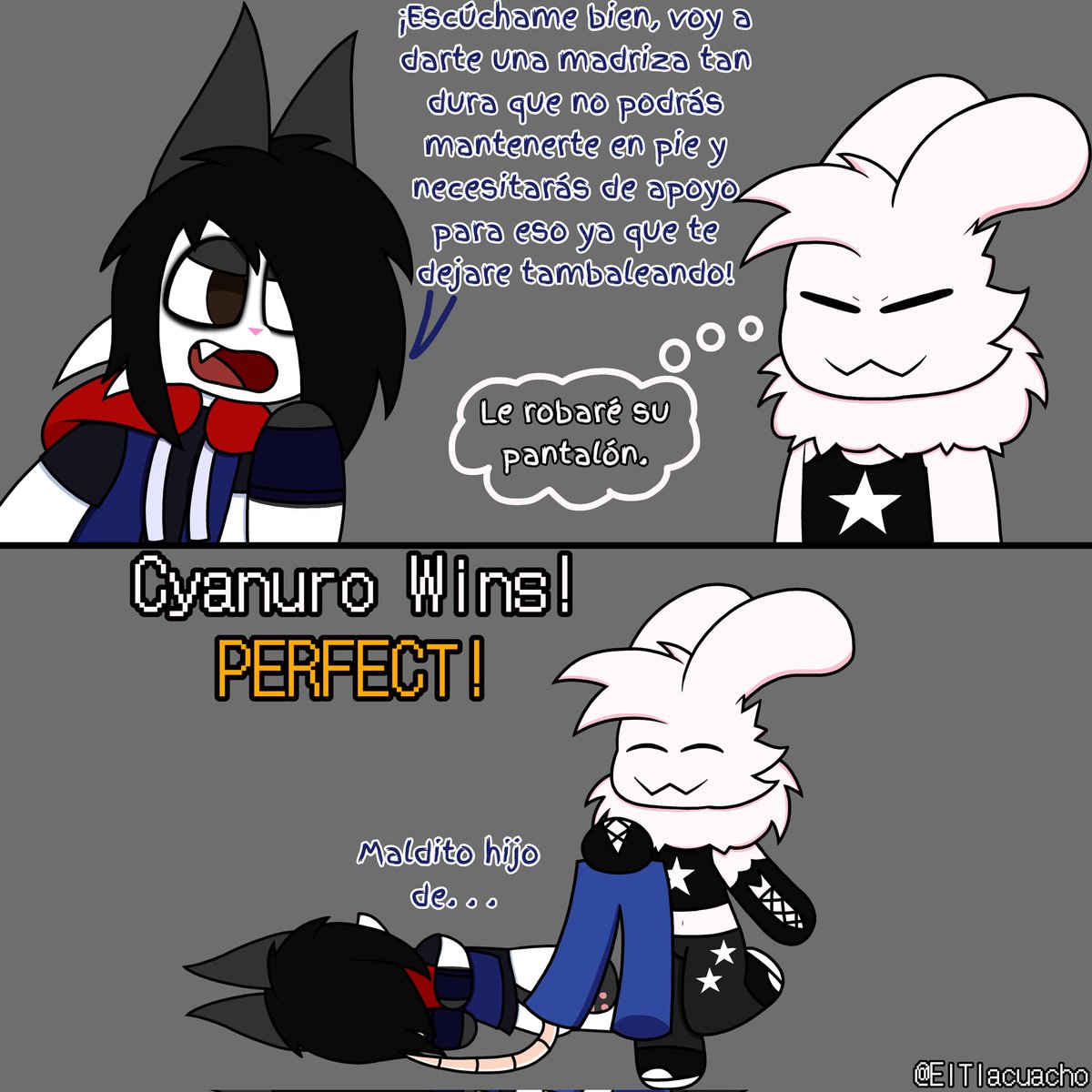 Jugando con el <a href="/Elcyanuro_SFW/">El cyanuro ☀️💖✨️</a> <a href="/elcyanuro/">The golden bar ☀️ 🔞</a> al bobox se me ocurrió está idea por un comentario que me lanzó.

No sabía en cuál cuenta mencionarte.