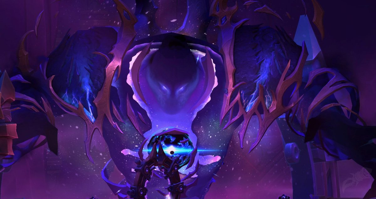Wowhead's tweet photo. Tonight is the final day that players on NA and EU realms can defeat Mythic Dimensius in order to earn the Cutting Edge achievement for Season 3. Turn into the Race to World Last - NA guilds are pulling right now!
#warcraft #warwithin
https://t.co/WwOX2rFVub https://t.co/ZHbBL2zhNG