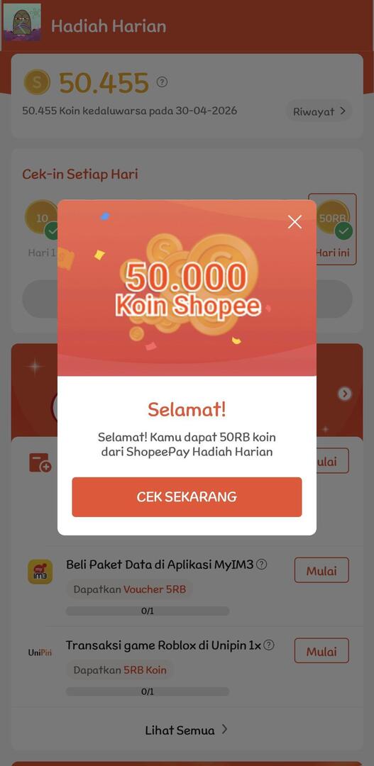 tanyakanrl's tweet image. 💚 cuy hoki ku tahun ini dah kepake😭😭😭