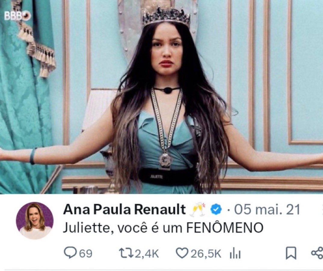 OlaLipe_'s tweet image. O MOTIVO DA SARAH TER IMPLICÂNCIA COM A ANA PAULA! #BBB26