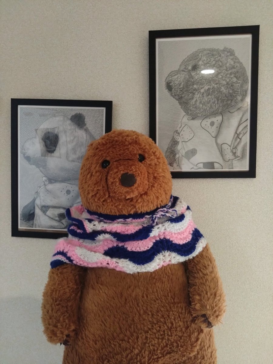 #ヌイ撮り　#ぬい撮り　#bear　#アトリエゴン　#アート