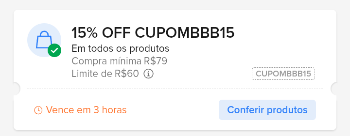 PostandoCupons's tweet image. 🟨 CUPOM MERCADO LIVRE - #BBB26

🎟️ 15% OFF em compra mínima de R$79

🎟️ CUPOM: CUPOMBBB15

⬆️ Copie o cupom e resgate pelo link
➡️ mercadolivre.com/sec/1n8ugbD