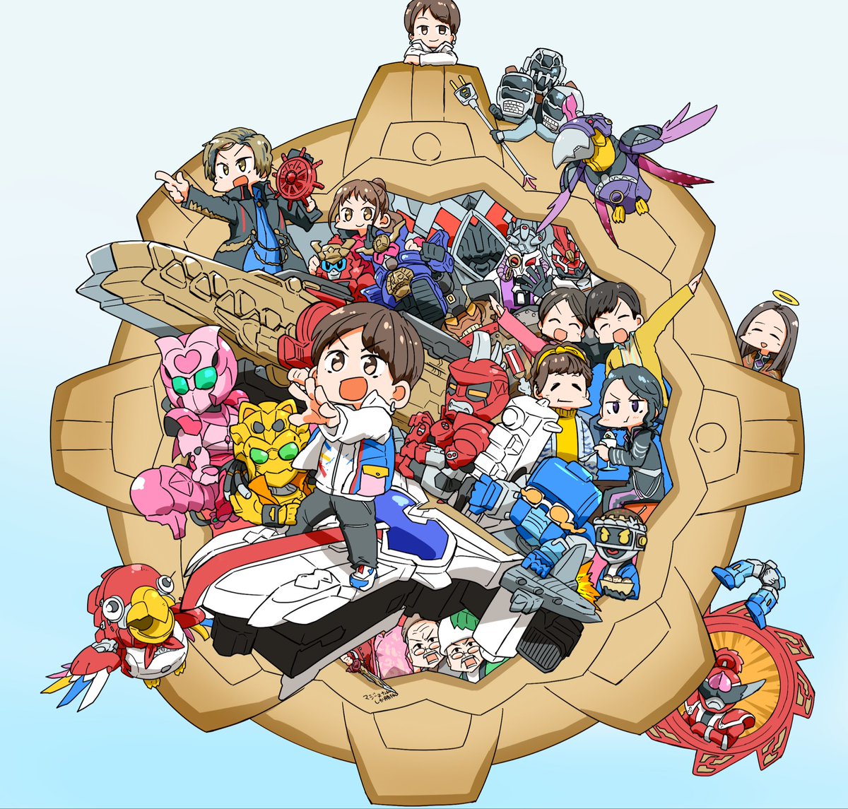 「#最近フォローした人は知らない過去絵を晒す」|ないつきプラーナ強制排出補助機構付初期型のイラスト
