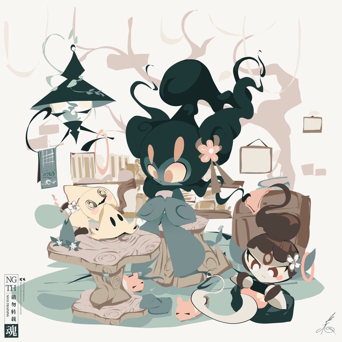 ThatOneHaxorus's tweet image. Ghost-type Pokémon 
ポケモンの鬼