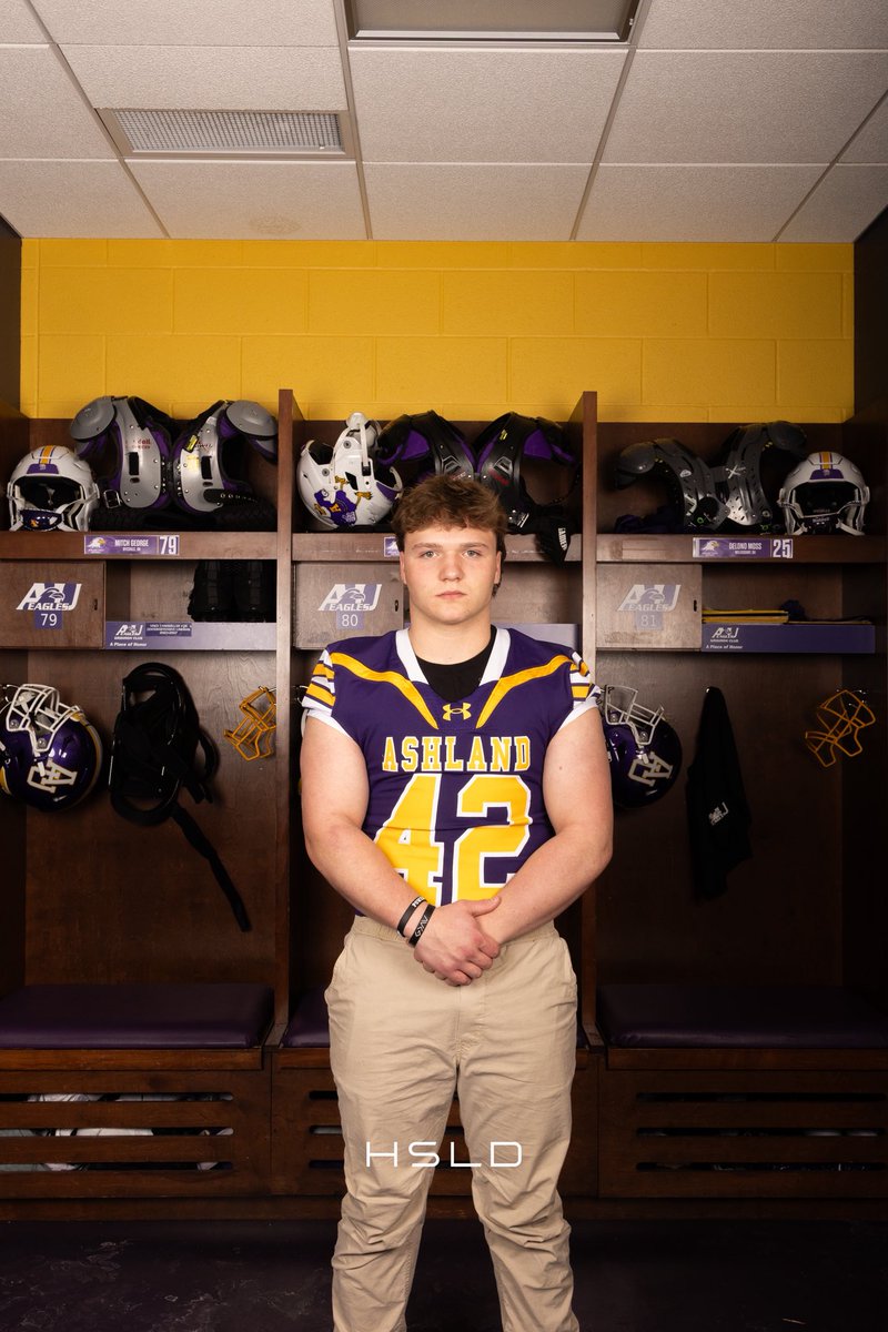 CarterCaudill24's tweet photo. Had a great official visit at Ashland this past weekend! Thanks for having me @ajnickoli @Coach_Orsini @coach_geiser . https://t.co/44oVToQRMP