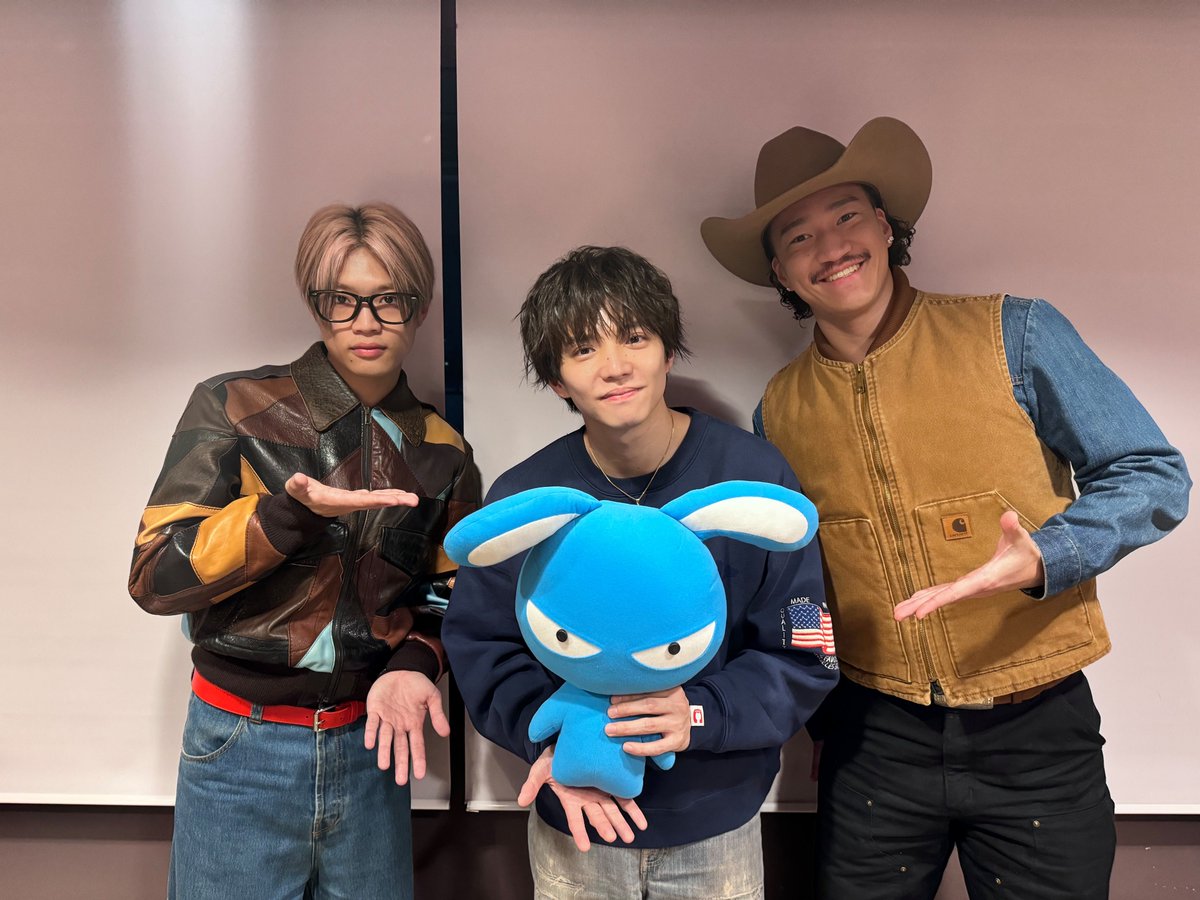 RADIO📻 ] 本日1/20(火) 23:30~ #PSYCHICFEVER #TSURUGI #RYUSHIN が