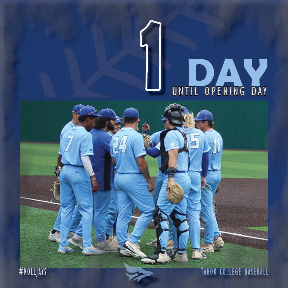 TaborBaseball's tweet image. ⚾ 1 day until Opening Day!
#ROLLJAYS #tradition