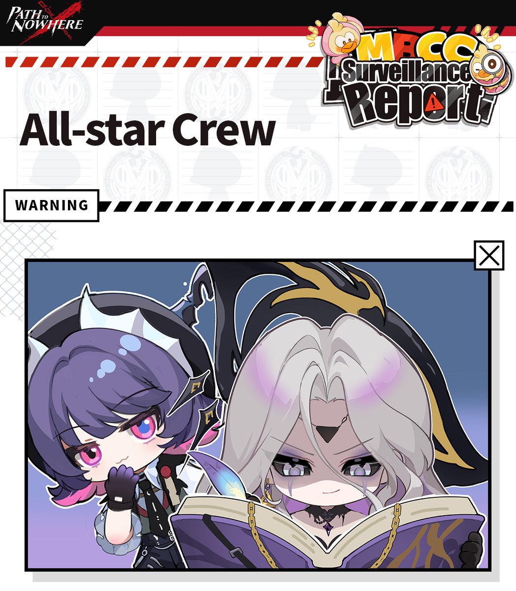 PathtoNowhereEN's tweet image. ■ MBCC Surveillance Report | "All-star Crew"

It looks like something's brewing in the Bureau's Recreation Area…

#PathtoNowhere #PTN #WitchwovenFolio