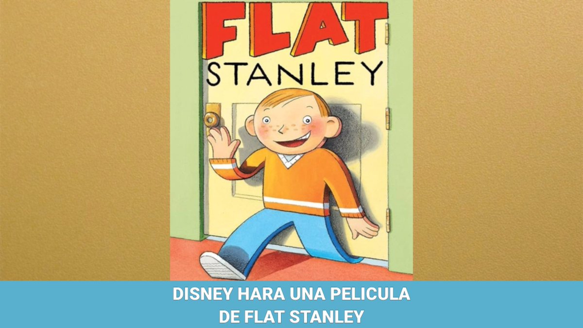 Se informó que Disney está trabajando en una película animada basada en el libro de Flat Stanley
La historia es sobre un niño al cual lo aplastan unos tablones de anuncios pero en vez de morir solo queda plano y con su nuevo cuerpo tiene diversas aventuras

#FlatDisney