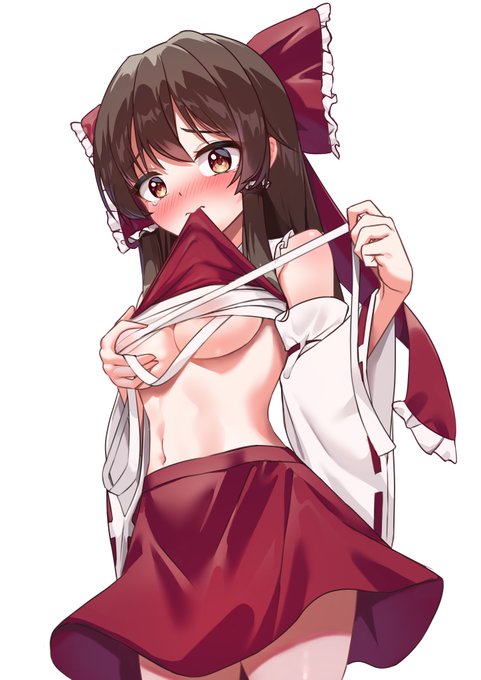 さらし巻き霊夢ちゃん落書き 