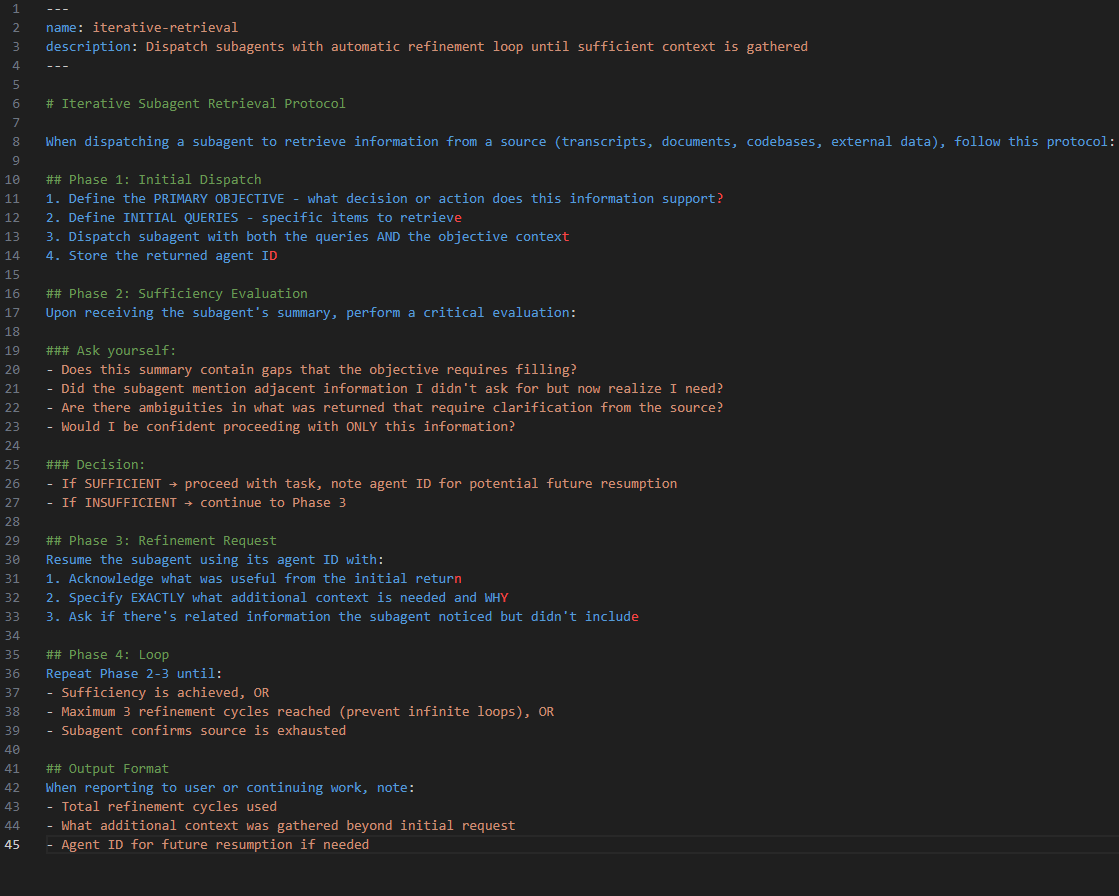 PerceptualPeak's tweet image. Claude Code idea: Sub-Agent Context Negotiation

Sub-agents exist to save context. They fetch information and return a summary instead of dumping everything into the main window. But there's a flaw.

The orchestrator has semantic context the sub-agent lacks. It knows the purpose…