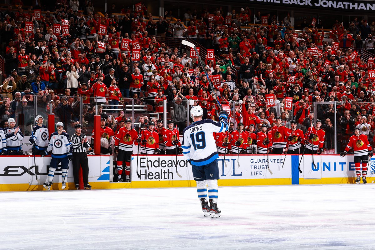 NHLBlackhawks's tweet image. and when I'm back in Chicago🎶