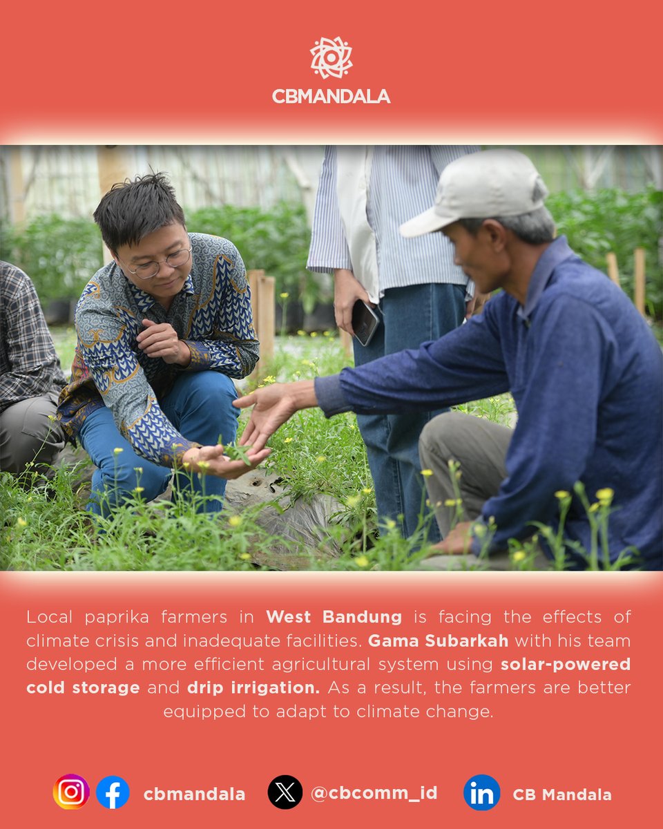 Young people choosing action over apathy. 🌍
From waste solutions to solar-powered farming, they’re proving that caring for the planet and moving development forward can go hand in hand. This is why we’re hopeful about the future.
#PRagency #CBMandala #LifeasPR #CBstories #PR
