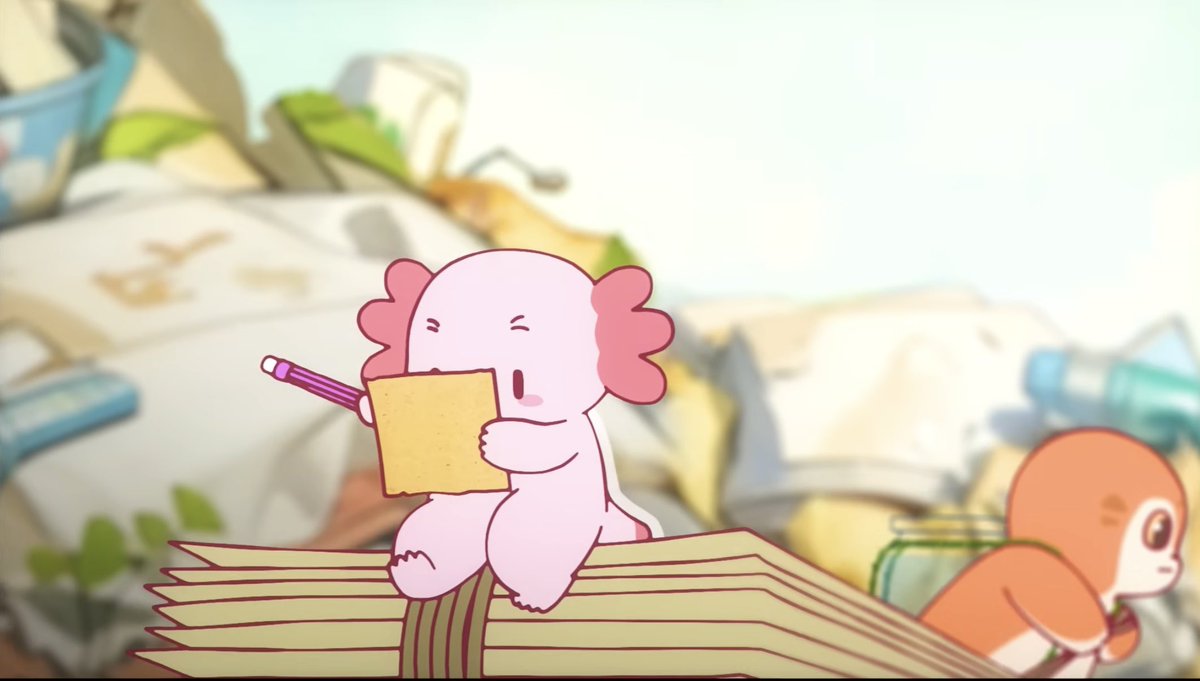 lloomkorn's tweet image. อันนี้น่ารักมากเกิน พี่ก็ลากไปเถอะ ตัวจิ๋วนั่งวาดรูป