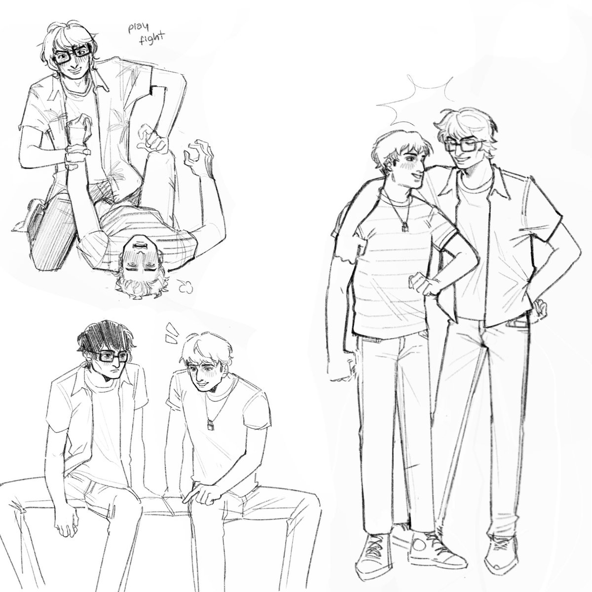 heres the promised ryers! these are quick sketches, but still, how the hell do you guys draw them