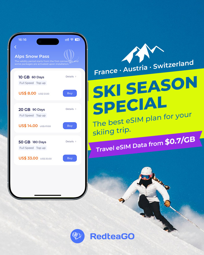 RedteaGO | eSIM World's Best Travel App tweet media